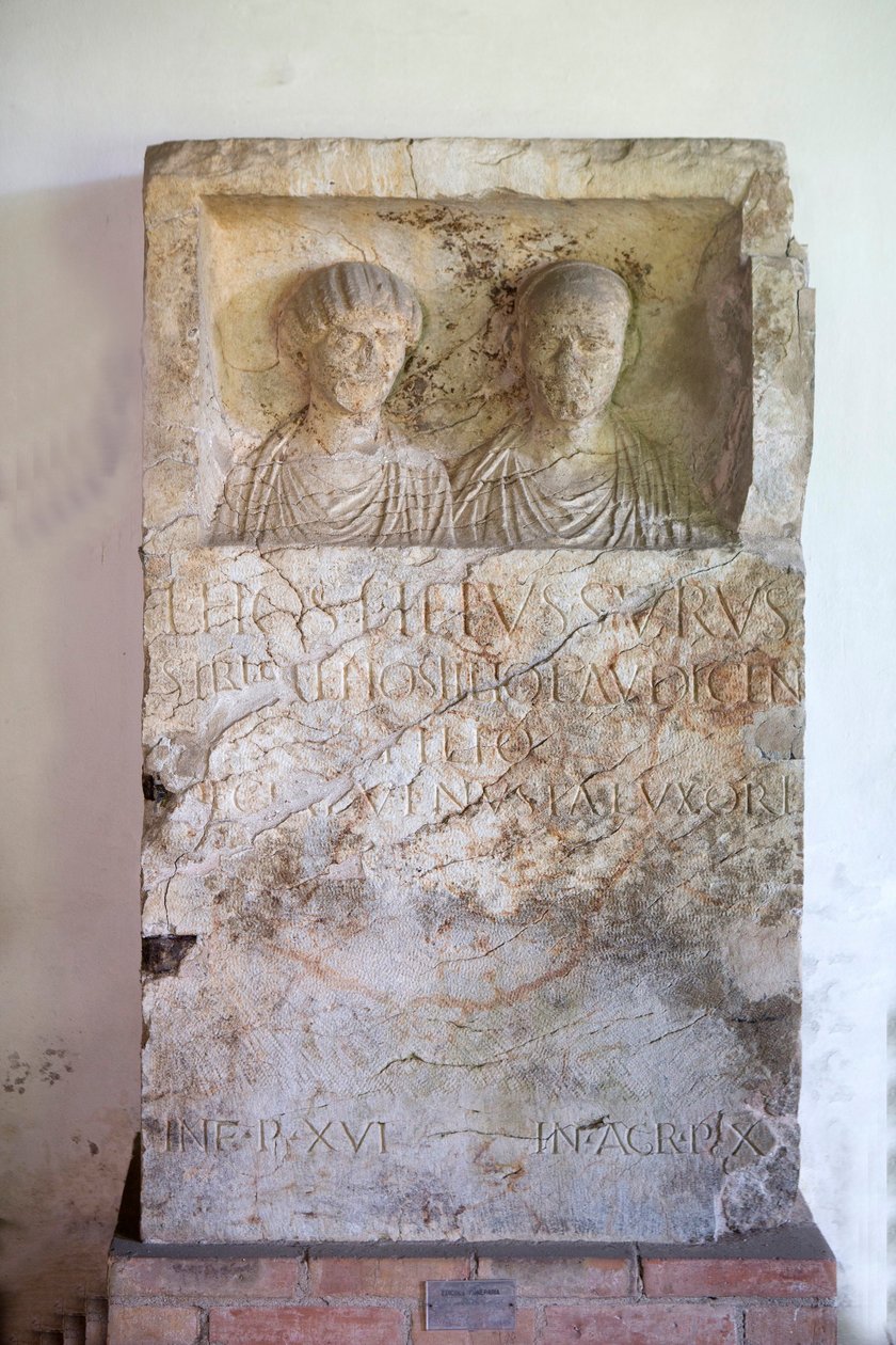 Stele, Lucio Ostillio Siro, 1. sz alkotó: Unbekannt