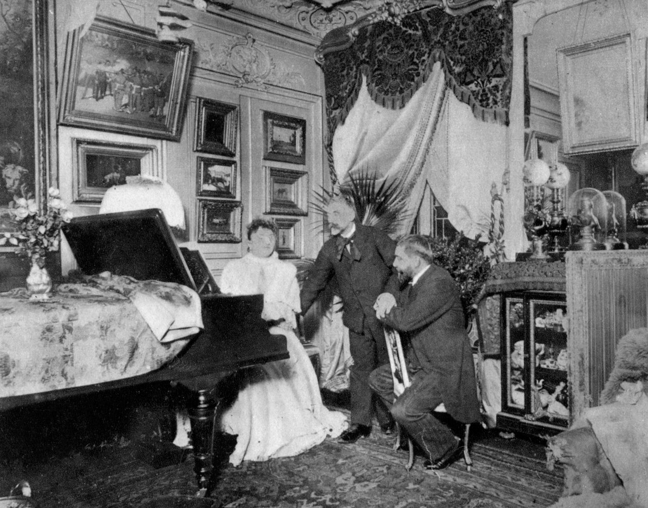 Stephane Mallarme francia költő és kritikus, 1890-es évek alkotó: Unbekannt
