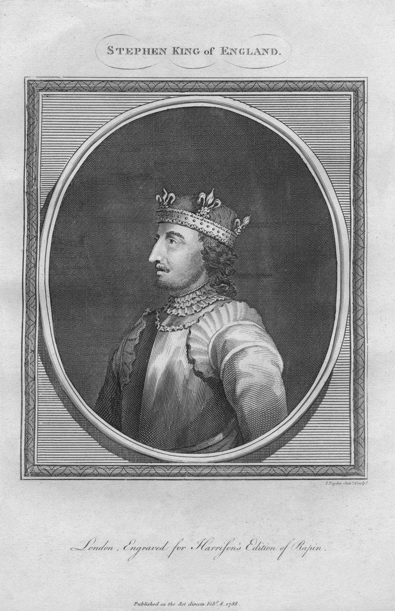 István, angol király, 1788. alkotó: Unbekannt