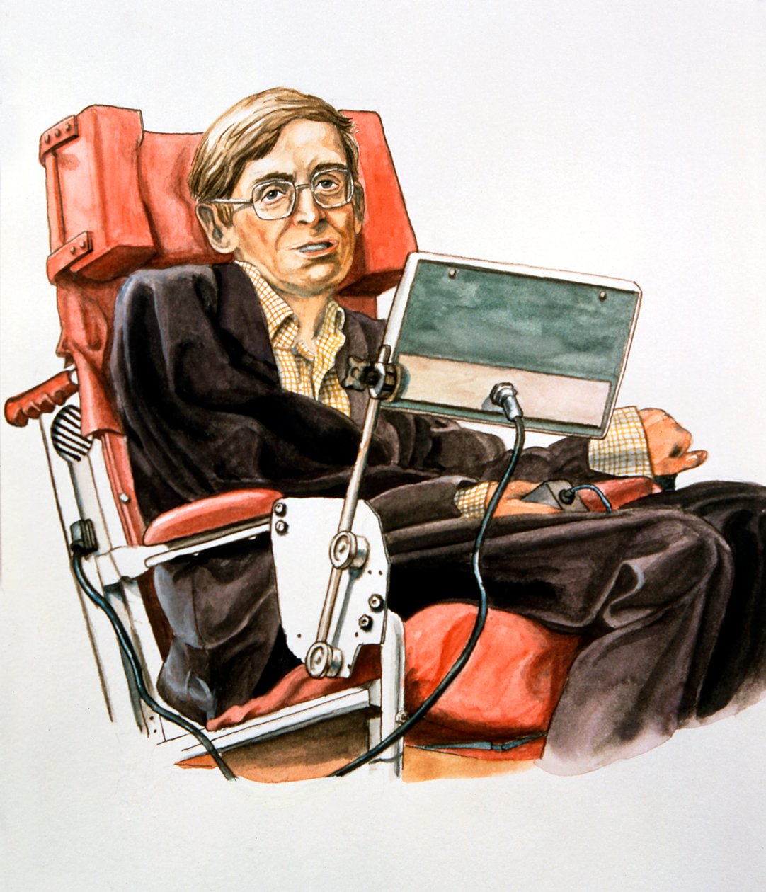 Stephen William Hawking 1942-ben született brit elméleti fizikus alkotó: Unbekannt