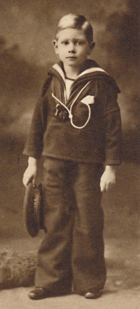 Még mindig tengerészruhás – Albert herceg hat évesen, 1901 1937 alkotó: Unbekannt