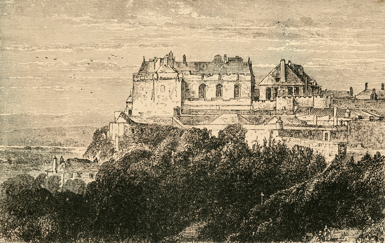 Stirling-kastély, 1890. alkotó: Unbekannt