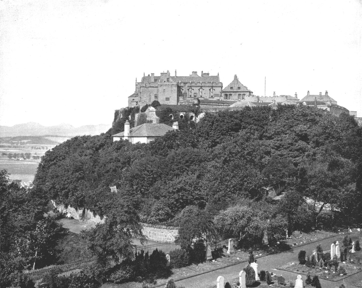 Stirling-kastély, Skócia, 1894. alkotó: Unbekannt