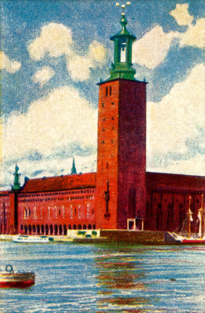 Stockholmi Városháza, 1928. alkotó: Unbekannt