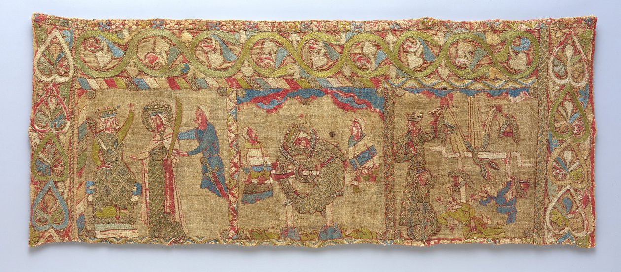 Szent Katalin vértanúhalálával lopott, német, kb. 1200. alkotó: Unbekannt