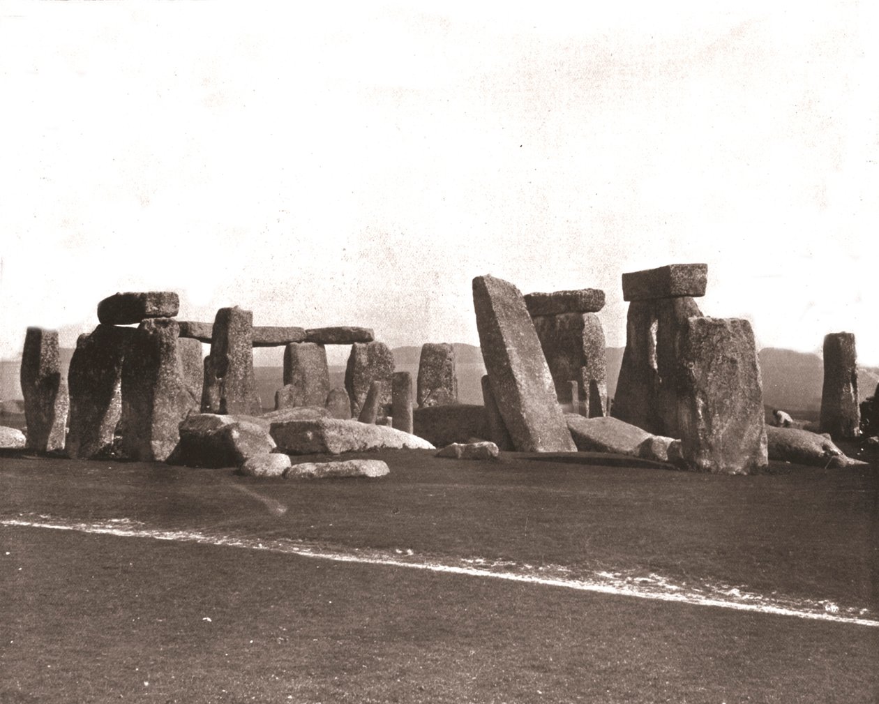 Stonehenge, Salisbury Plain, Wiltshire, 1894. alkotó: Unbekannt