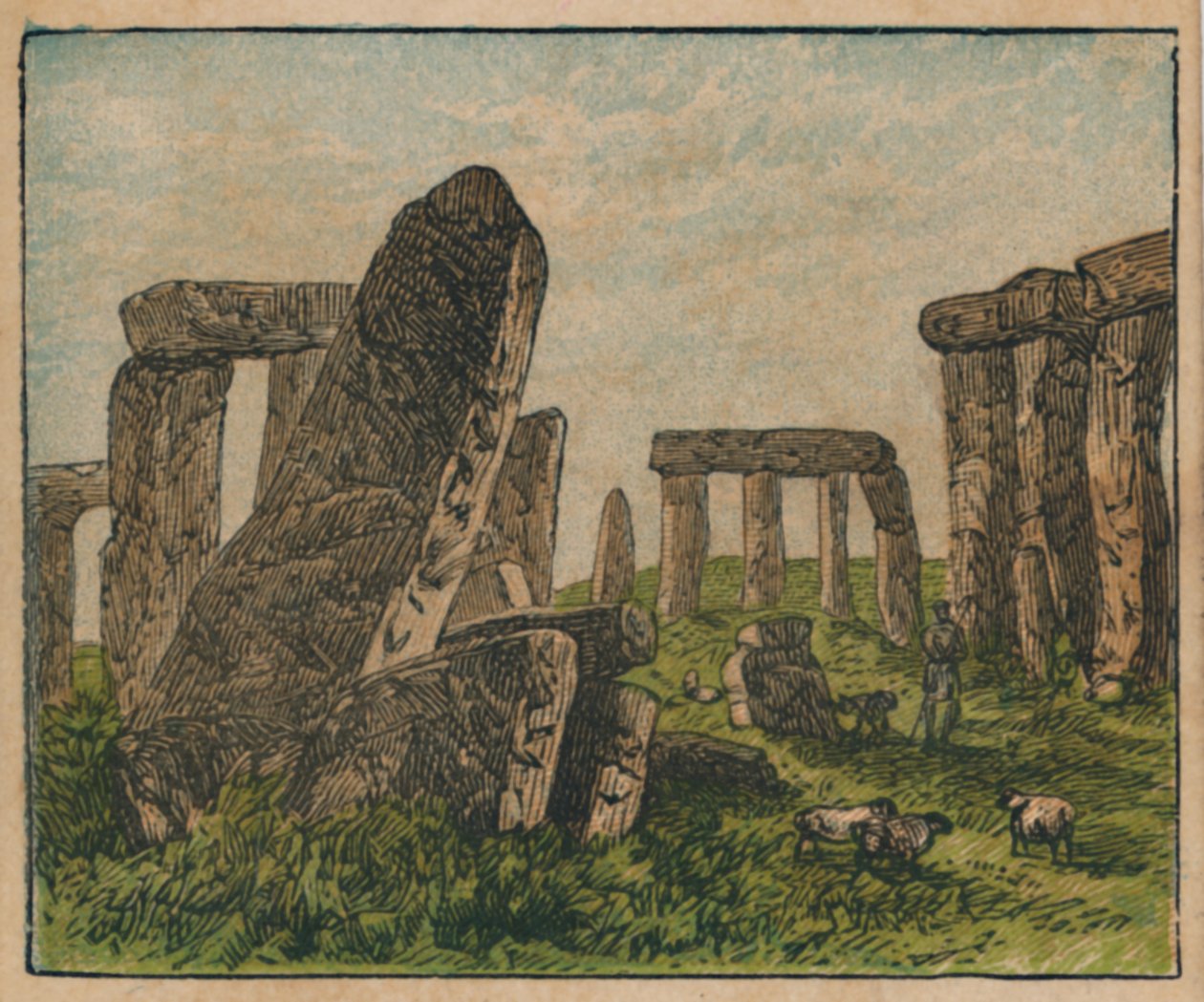 Stonehenge, 1910. alkotó: Unbekannt
