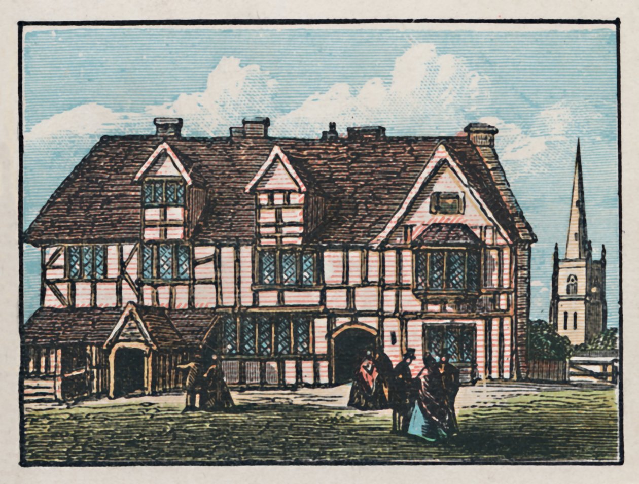 Stratford-Upon Avon, 1910. alkotó: Unbekannt