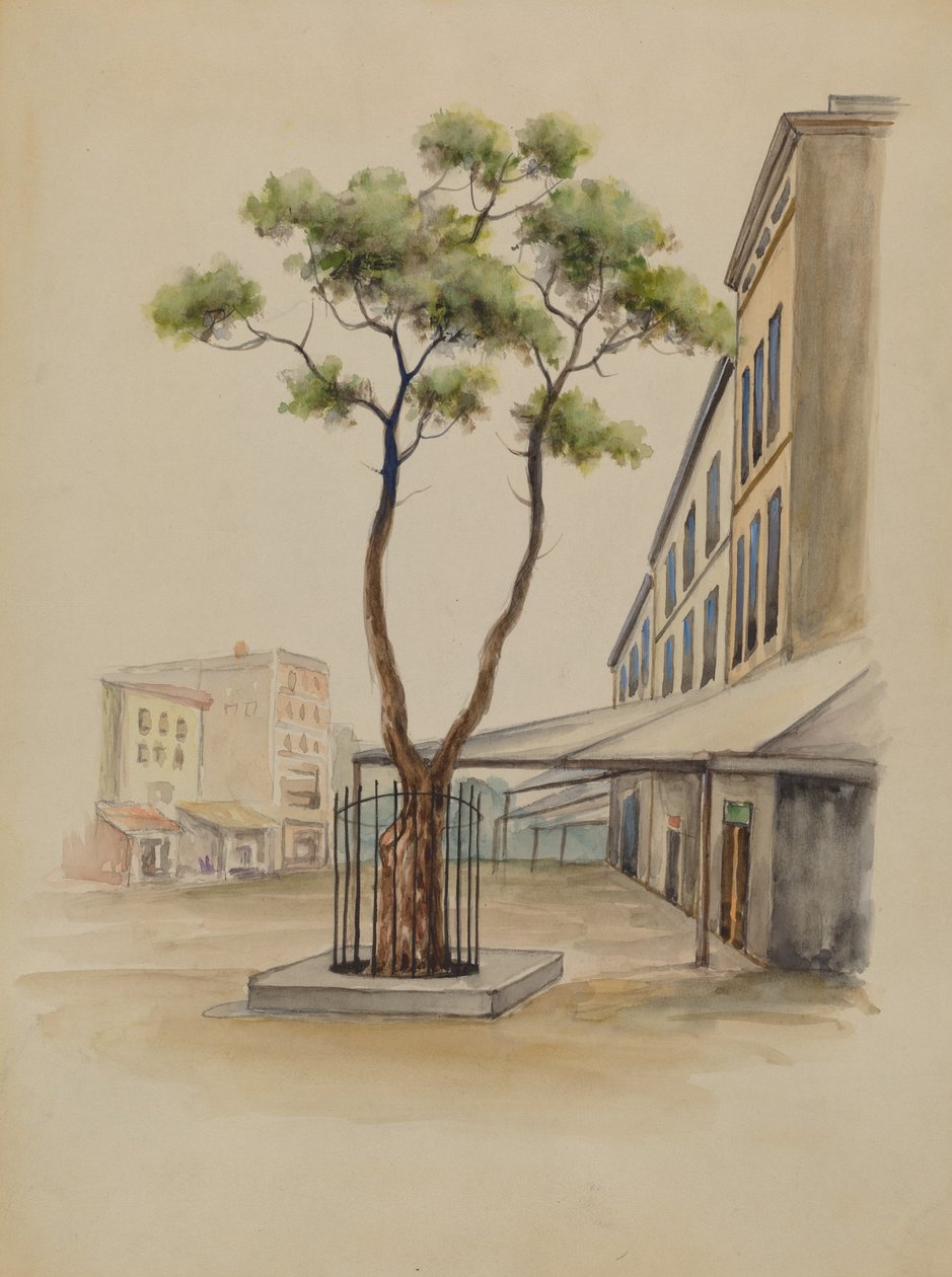 Utcai jelenet, 19351942. alkotó: Unbekannt
