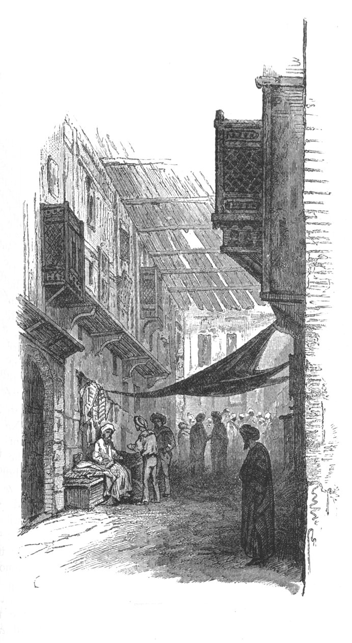 Utca Szuezben, 1882 alkotó: Unbekannt