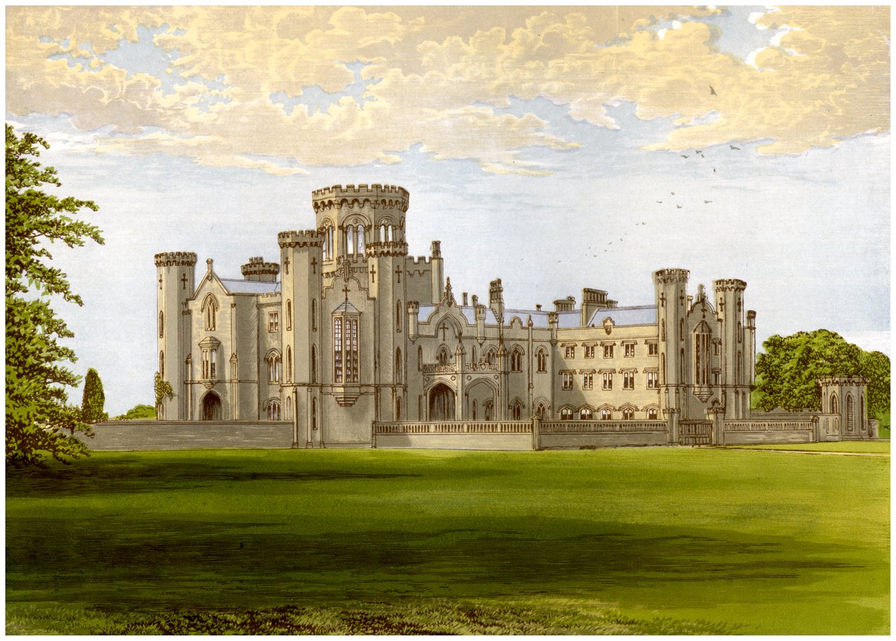 Studley kastély, Warwickshire, a Walker család otthona, 1880 alkotó: Unbekannt