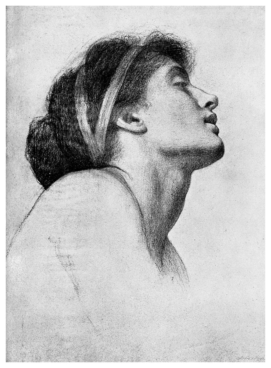 Tanulmány Paolónak és Francescának, 1895 alkotó: Unbekannt