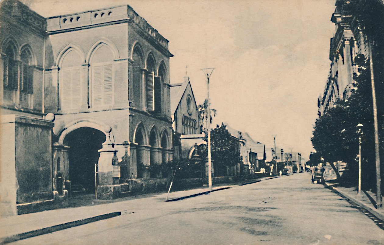 Sudder Street, Calcutta, 1910. alkotó: Unbekannt