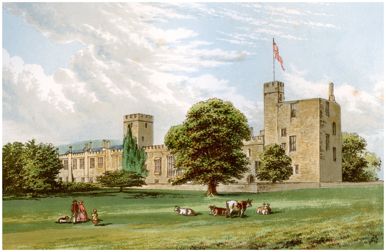 Sudeley kastély, Gloucestershire, a Dent család otthona, 1880 alkotó: Unbekannt