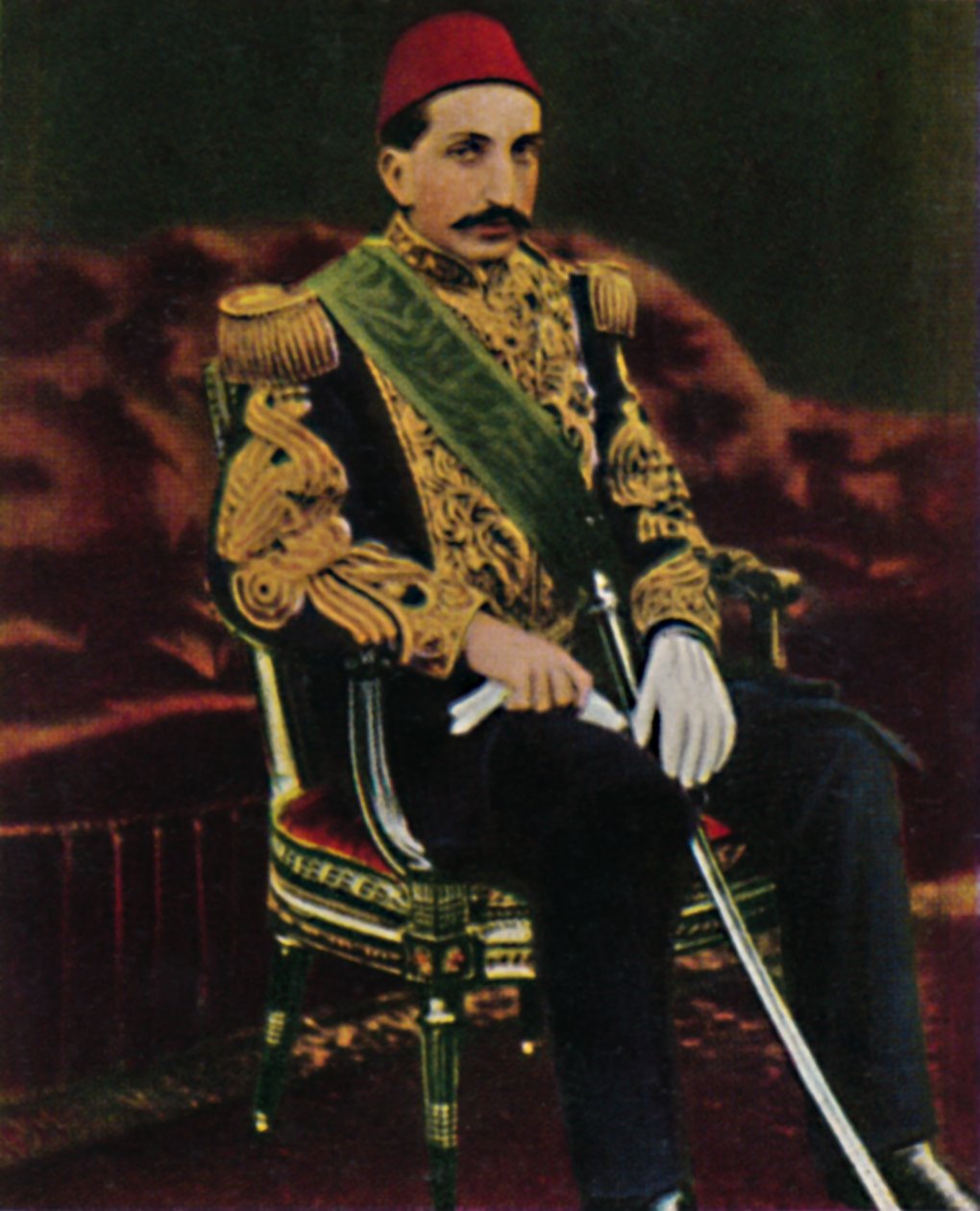 Abdul Hamid szultán 1842-1918, 1934. alkotó: Unbekannt