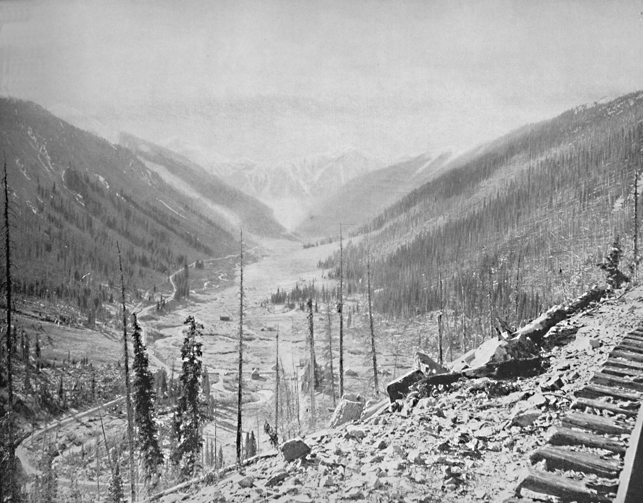 Sultan Mountain, Silverton közelében, Colorado, 1897. alkotó: Unbekannt