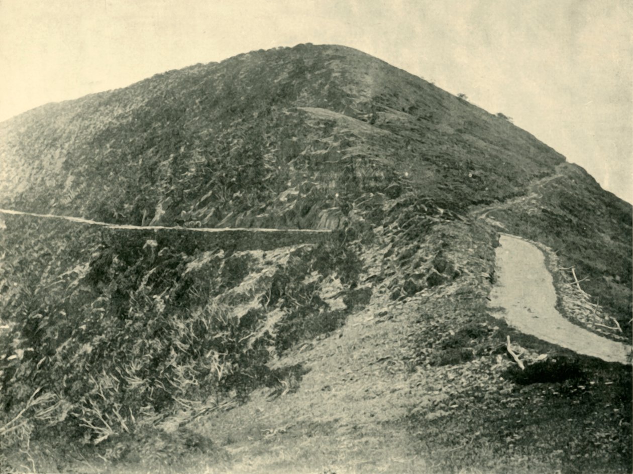 Blowhard-hegy csúcsa, viktoriánus Alpok, 1901. alkotó: Unbekannt