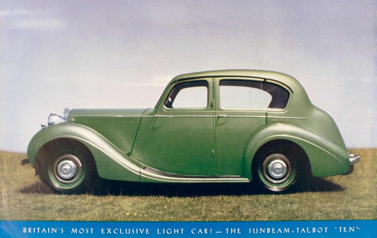 Sunbeam Talbot Ten autó, 1939 alkotó: Unbekannt