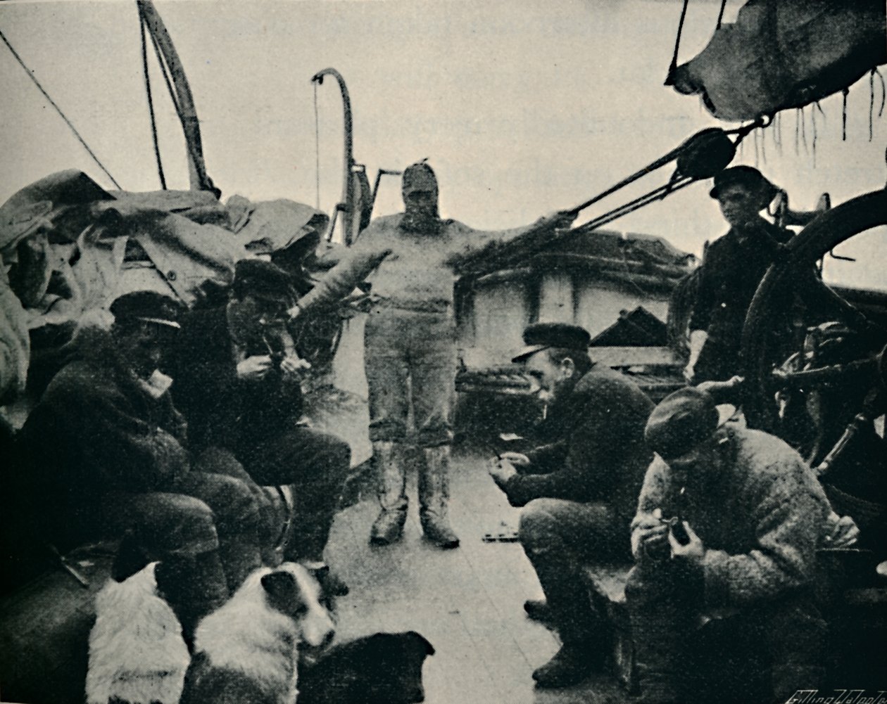 Vasárnap délután a fedélzeten, 1895, 1897 alkotó: Unbekannt