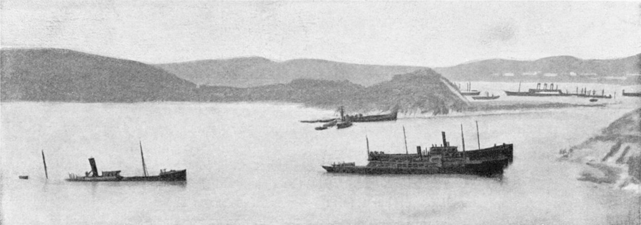 Elsüllyedt japán hajók, orosz-japán háború, 1904-5 alkotó: Unbekannt
