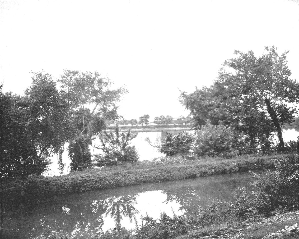 Susquehanna River, Pennsylvania, USA, 1900 körül. alkotó: Unbekannt