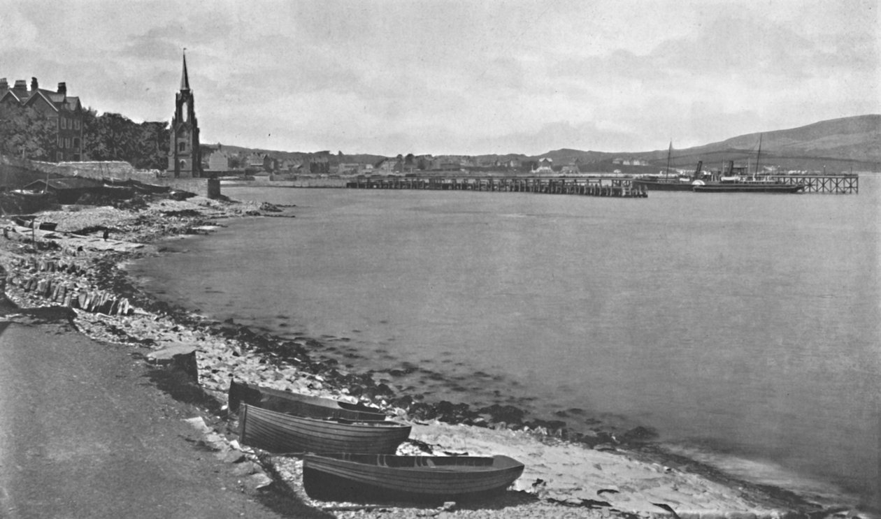 Swanage-öböl és móló, 1910 alkotó: Unbekannt