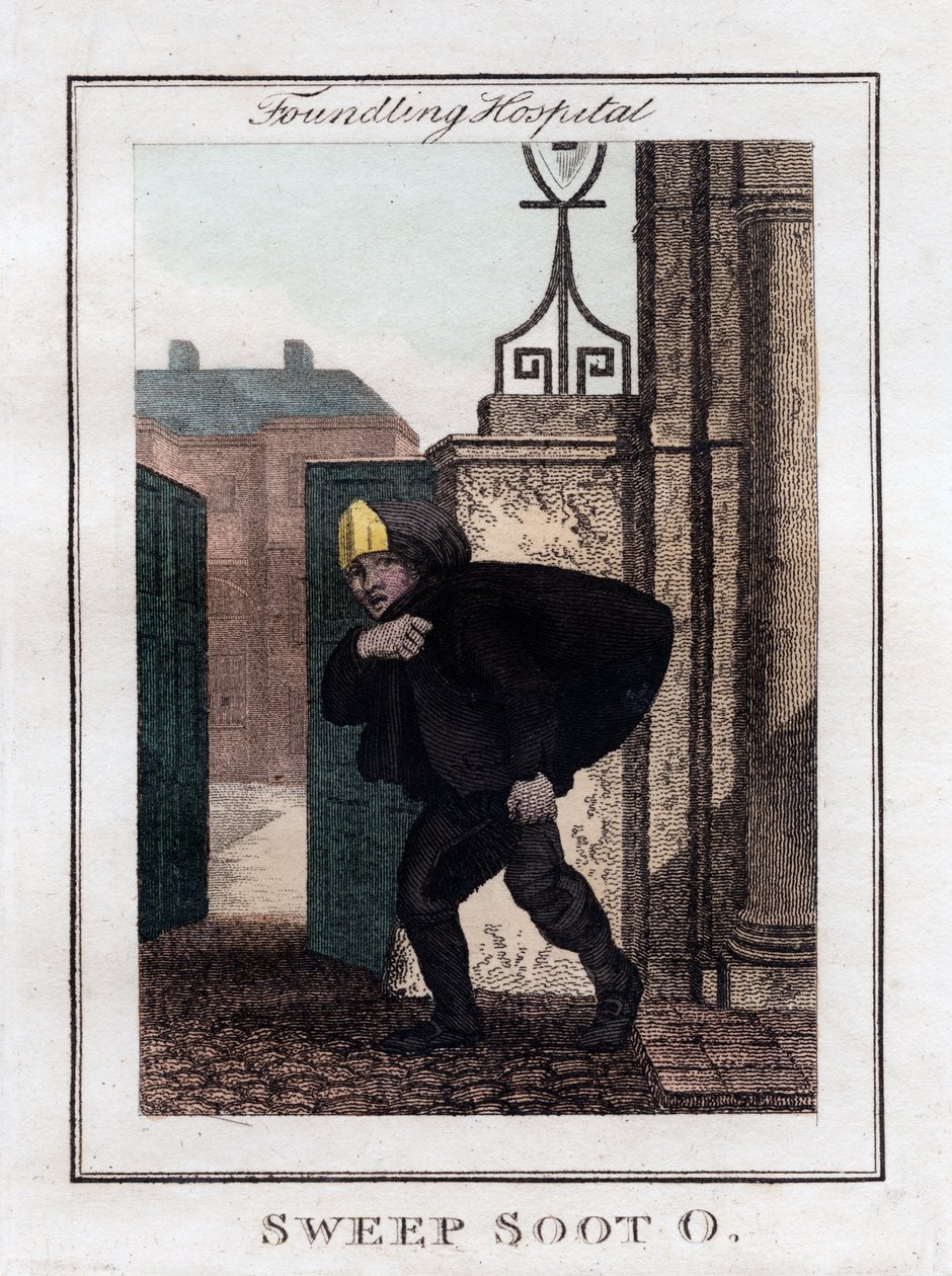 Sweep Soot O, Foundling Hospital, London, 1805 alkotó: Unbekannt