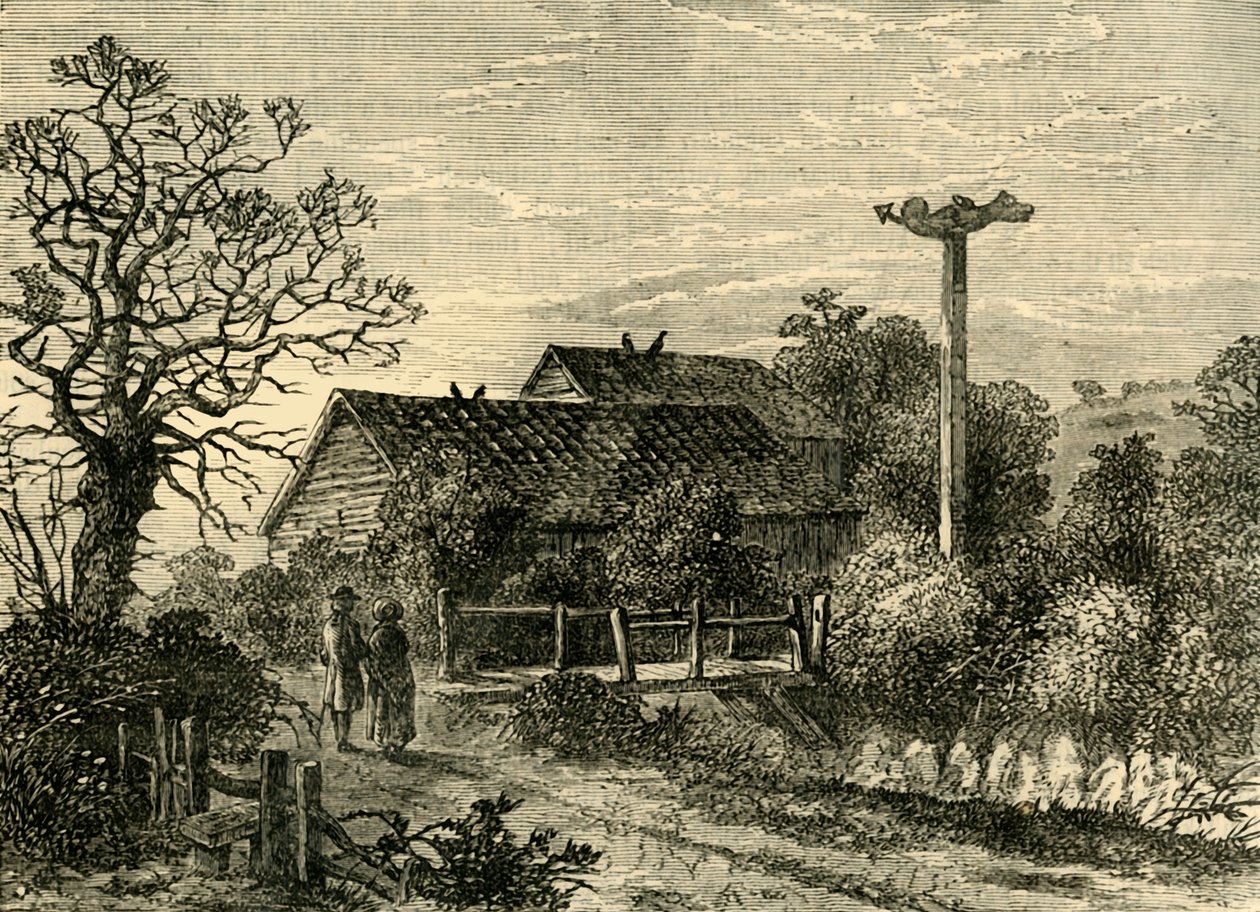 Sydenham Wells 1750-ben, 1878 c. alkotó: Unbekannt