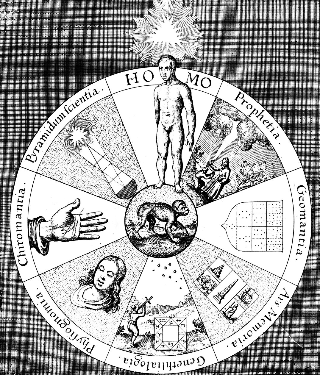 Szinopszis a jósok művészetéről, 1617-1619 alkotó: Unbekannt