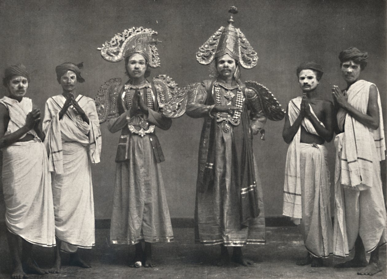 Jelenet a Shakuntalavilasából, Shakuntala színművéből, 1926 alkotó: Unbekannt