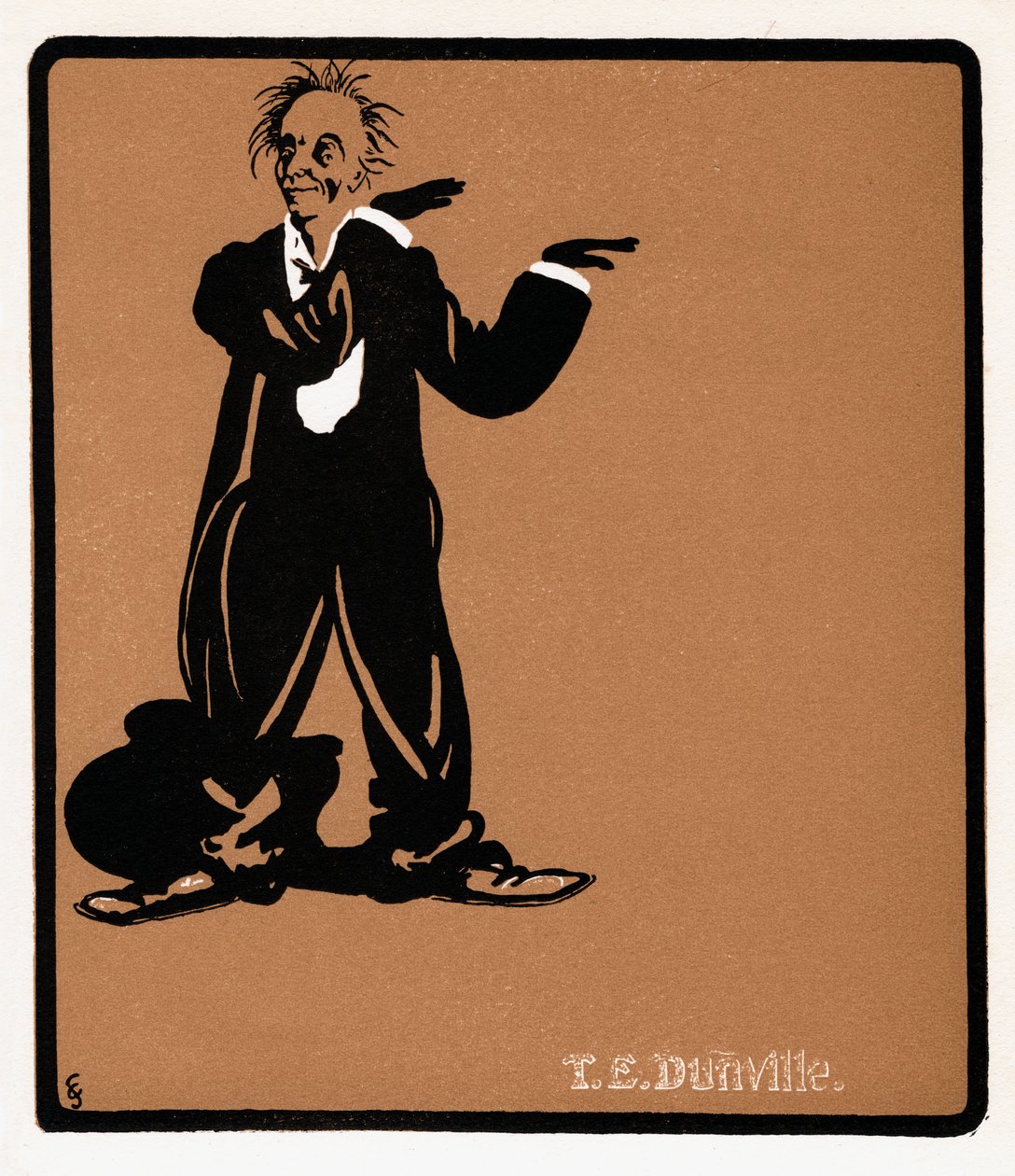 TE Dunville 1868-1924, angol énekes és humorista, 19. század vége alkotó: Unbekannt