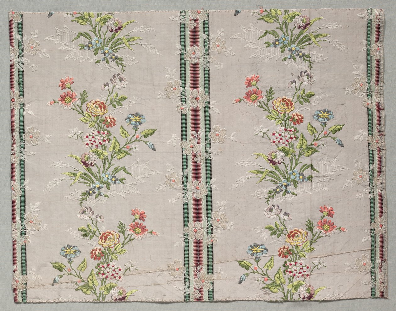 Taft, Brocaded, c. 1790. alkotó: Unbekannt