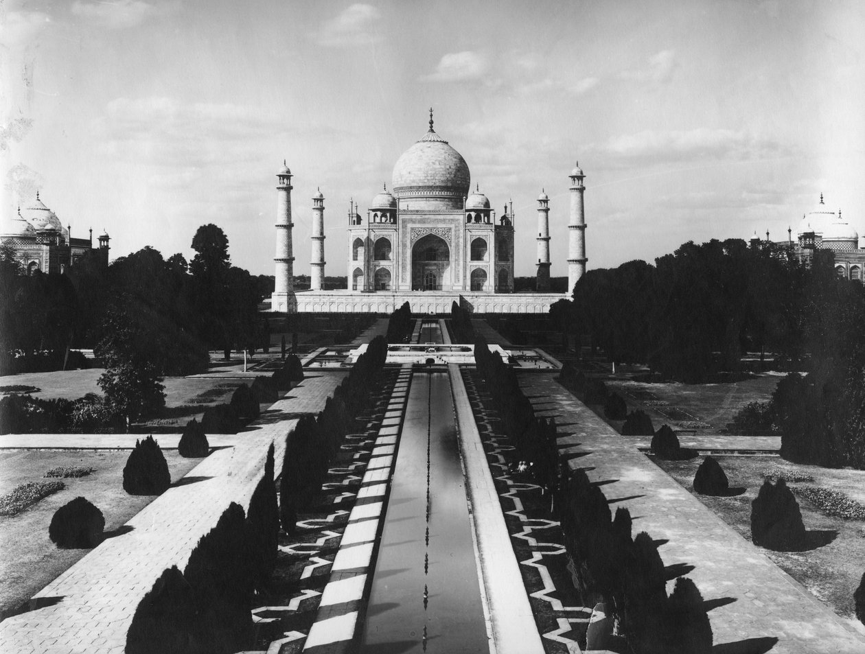 Taj Mahal, Agra, Uttar Pradesh, India, 19. század vége vagy 20. század eleje alkotó: Unbekannt