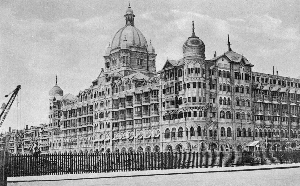 Taj Mahal Palace Hotel, Bombay, India, XX. század alkotó: Unbekannt