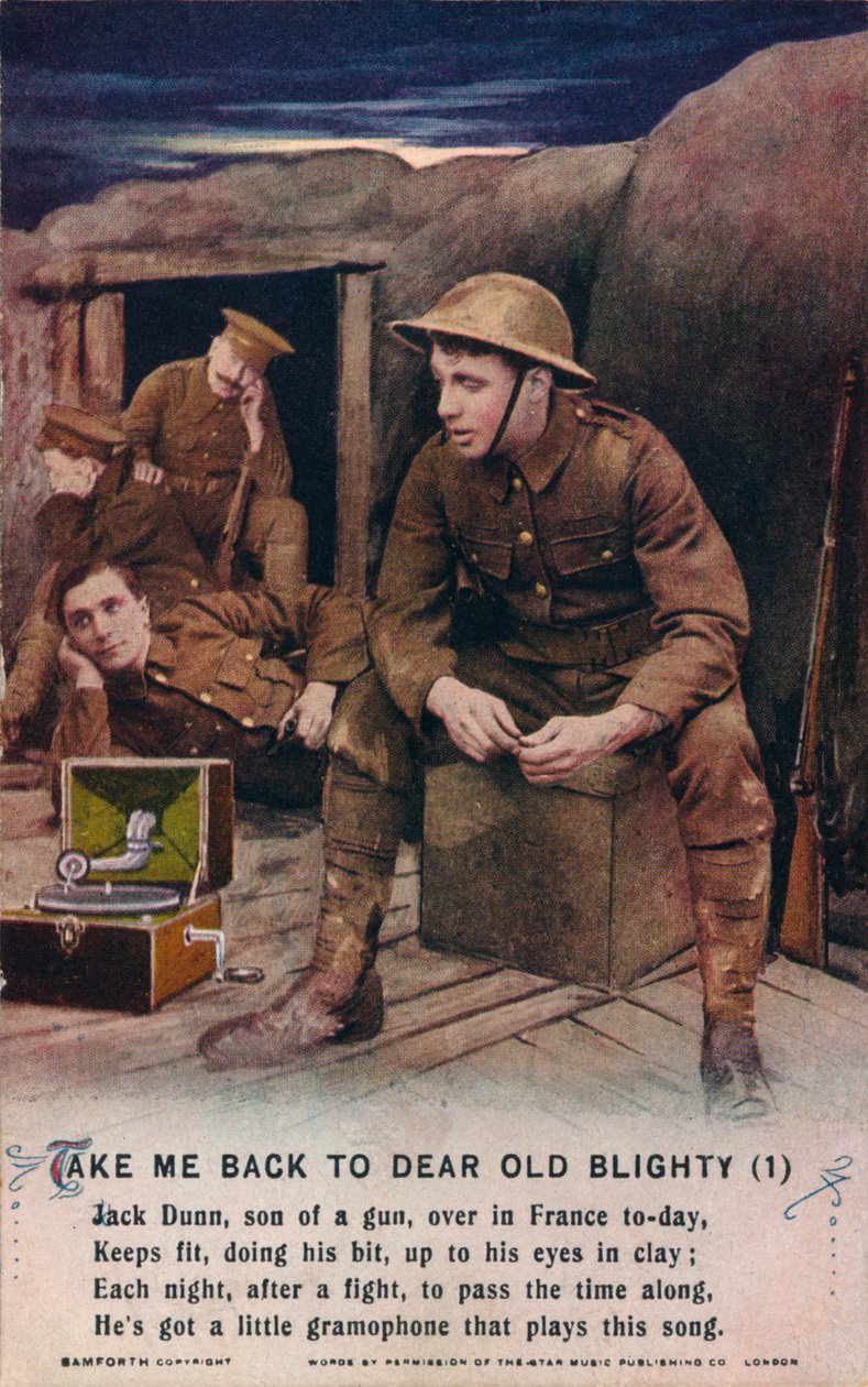 Take Me Back to Dear Old Blighty 1, c1916. alkotó: Unbekannt