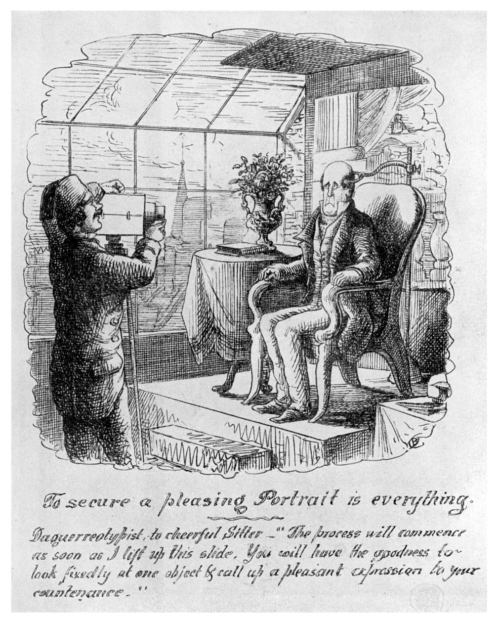 Dagerrotípia felvétele, 1855 1956 alkotó: Unbekannt