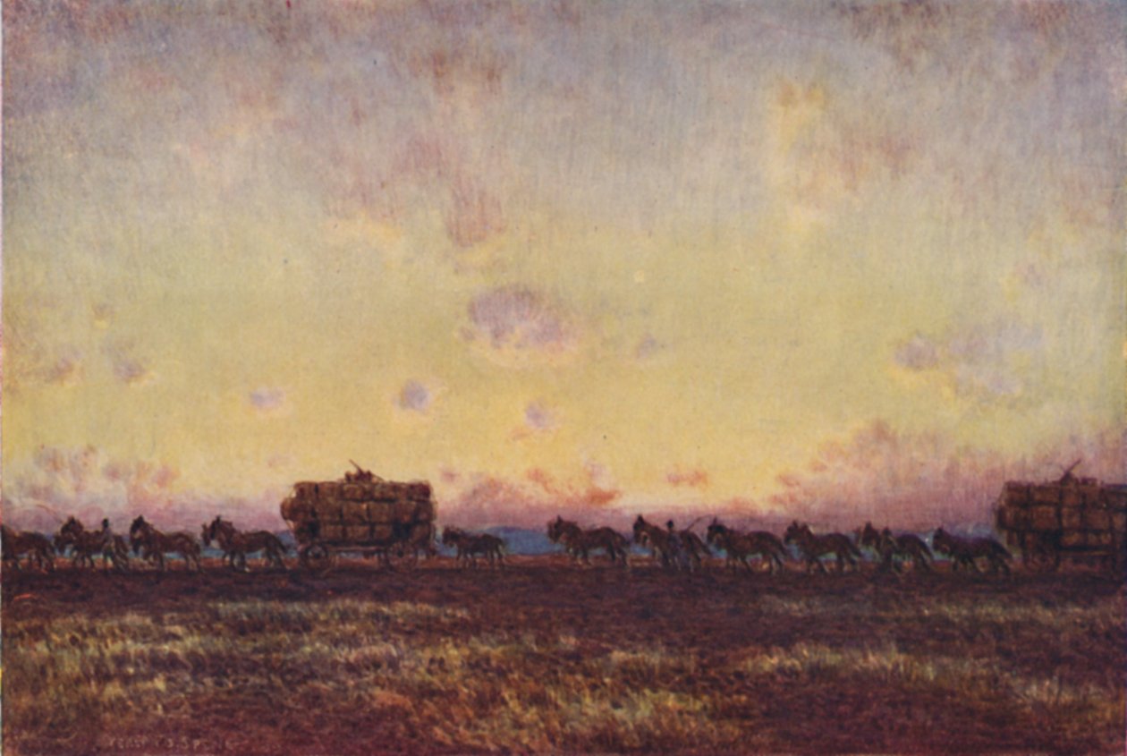 A gyapjú piacra vitele, 1923. alkotó: Unbekannt