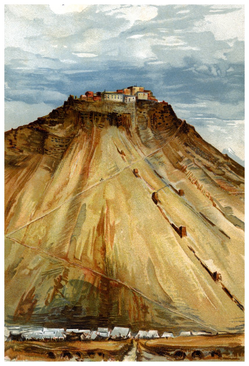 Taklakot erőd, Tibet, 1898 alkotó: Unbekannt