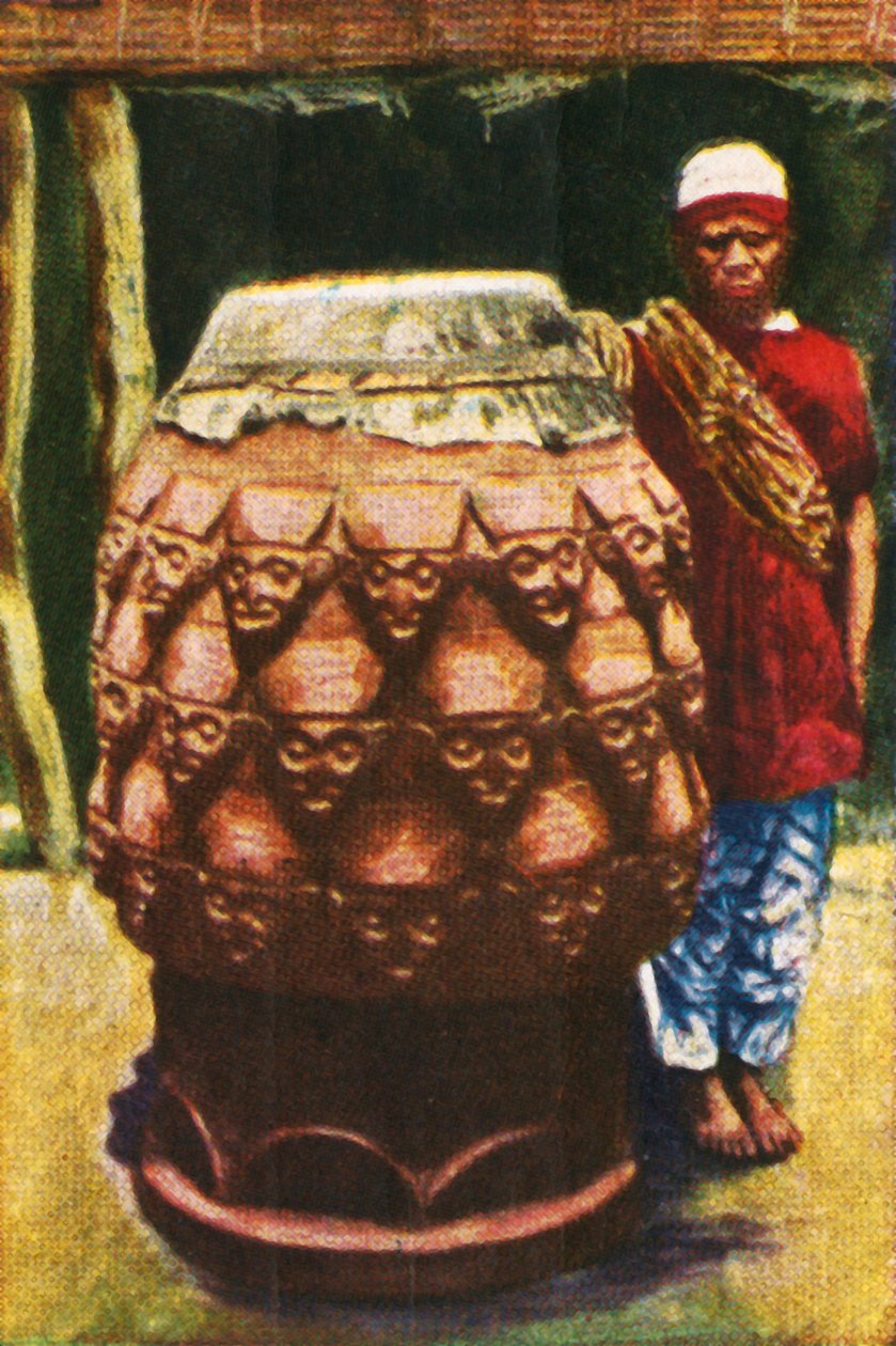 Beszélő dob, Kamerun, 1928. alkotó: Unbekannt