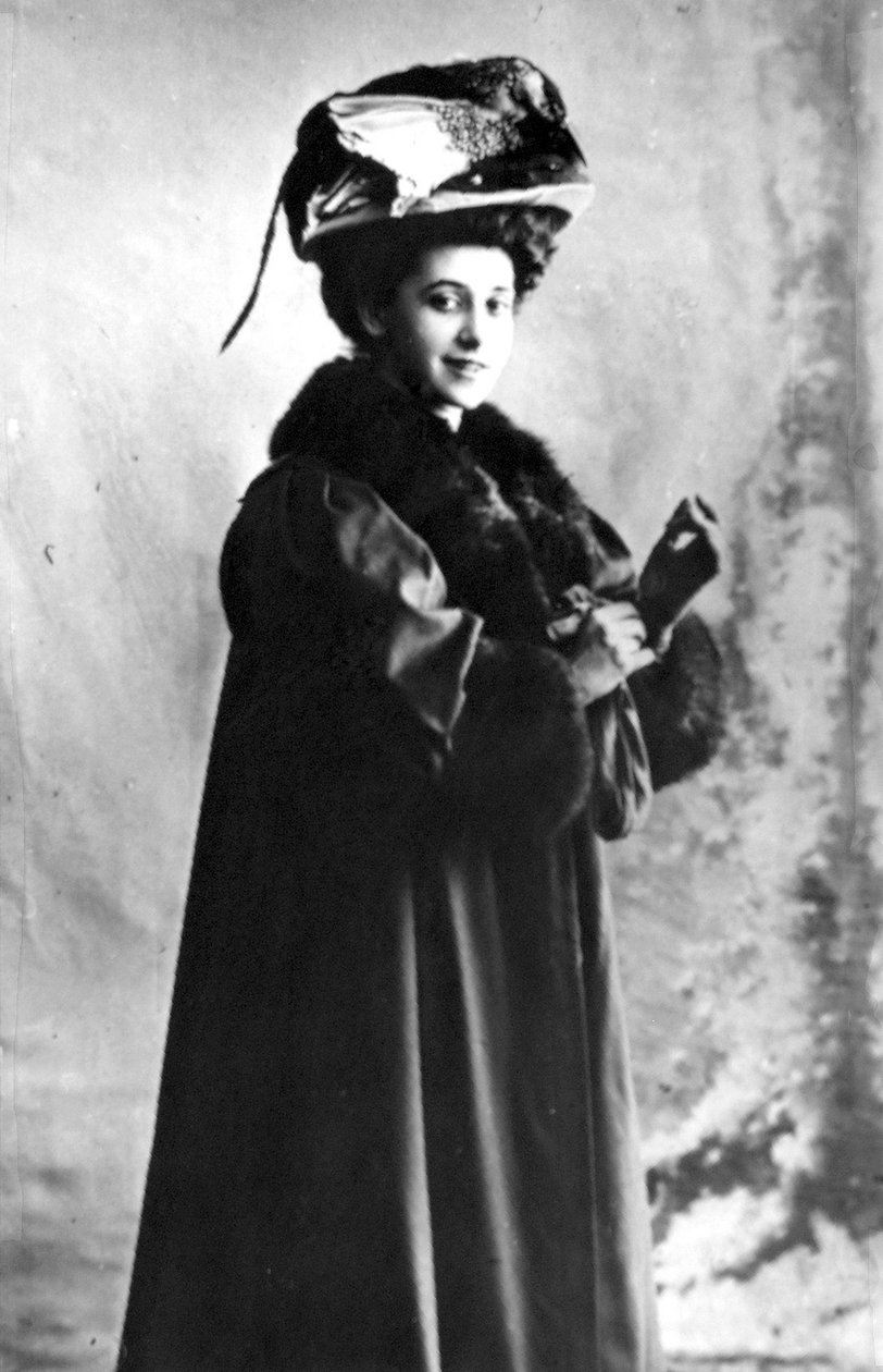 Tamara Karsavina, orosz balerina, 1900-as vagy 1910-es évek. alkotó: Unbekannt