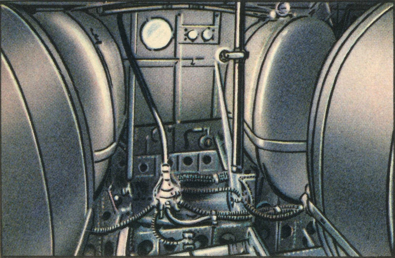 Tankok a Dornier Wal repülőhajó fedélzetén, 1920-as évek, 1932. alkotó: Unbekannt
