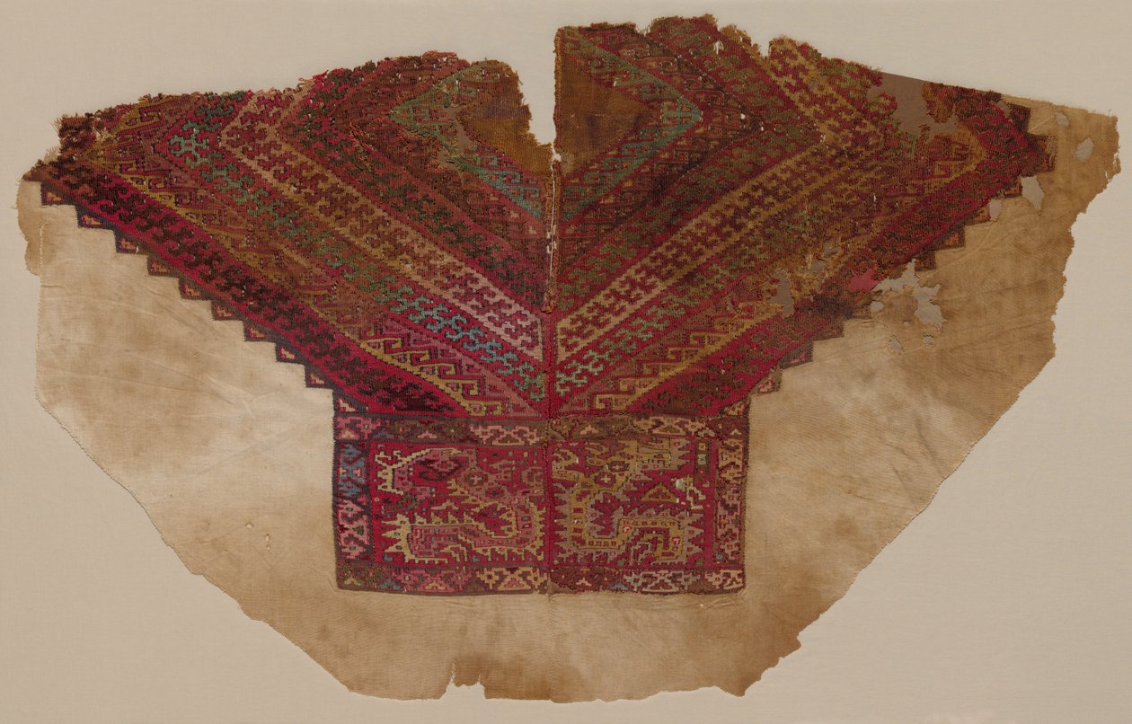 Gobelin szőtt igás tunikából, 800-1200. alkotó: Unbekannt