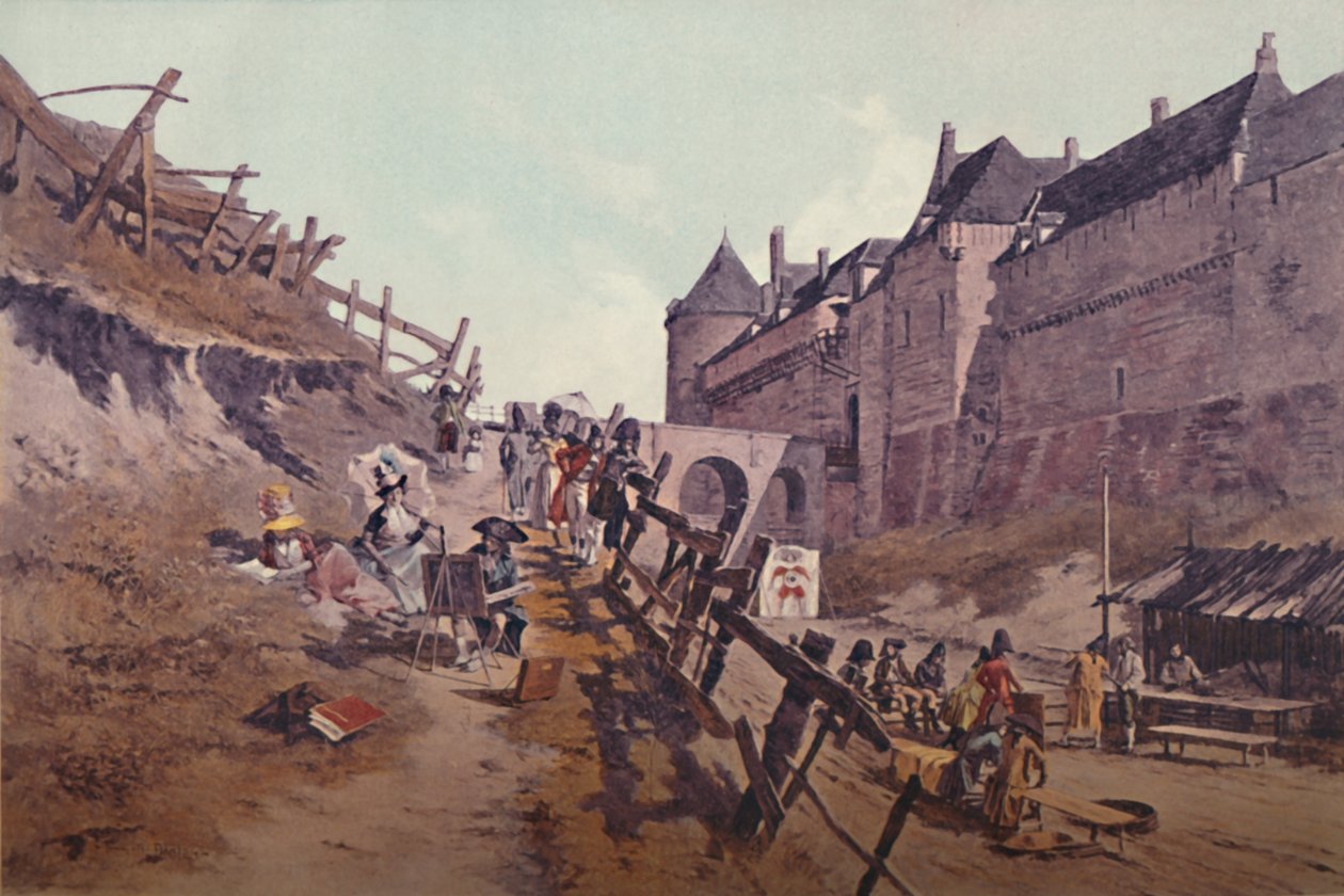Célgyakorlat Dieppe 1795, 1896 alkotó: Unbekannt