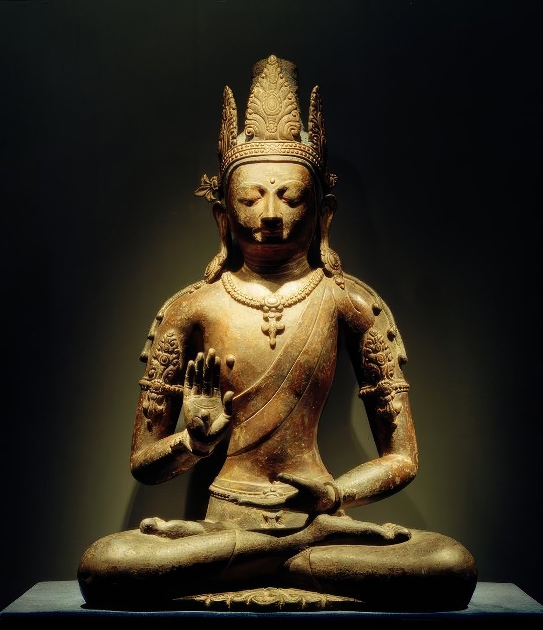 Tathagata Amoghasiddhi / Szobrászat, 11. Dzsadat. alkotó: Unbekannt