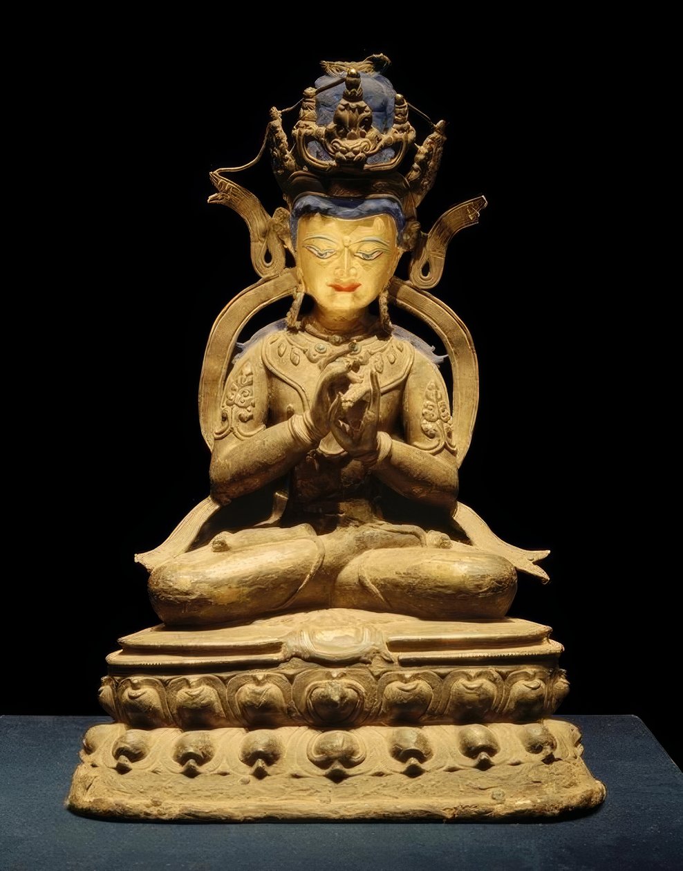 Tathagata Vairocana / Skulptur, 1300 n. Chr. alkotó: Unbekannt