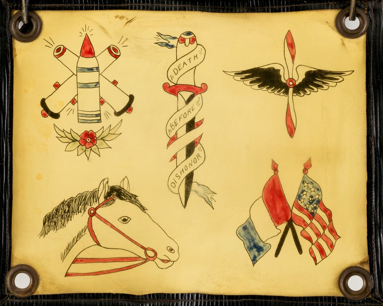 Tattoo Flash, XX. század. alkotó: Unbekannt