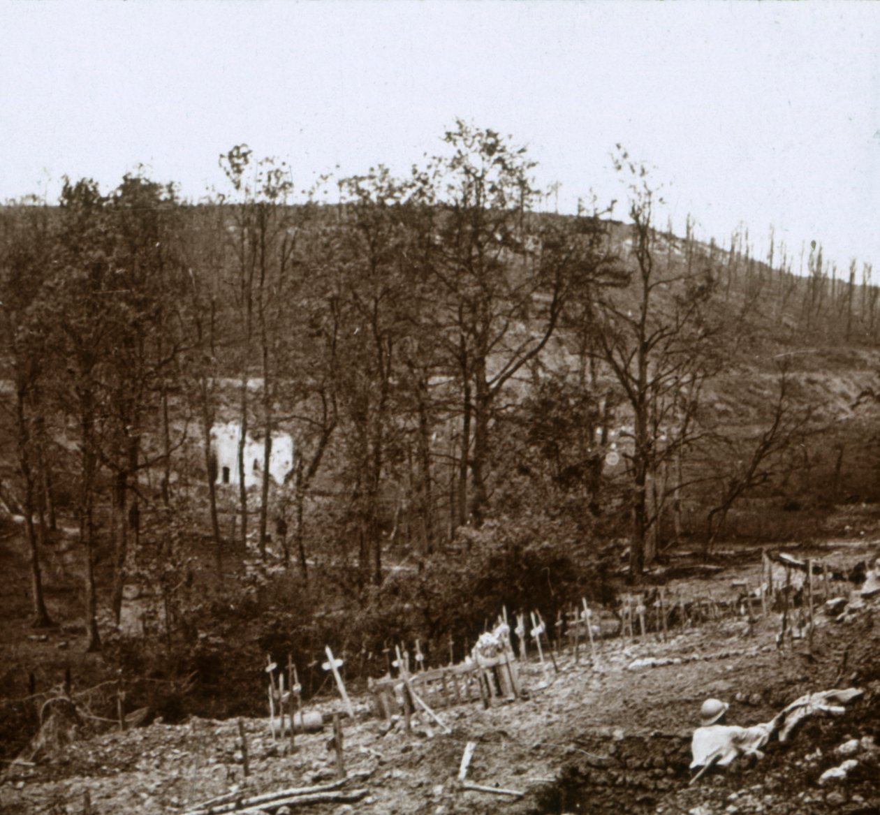 Tavannes Fort, Verdun, Észak-Franciaország, 1914-c1918 alkotó: Unbekannt