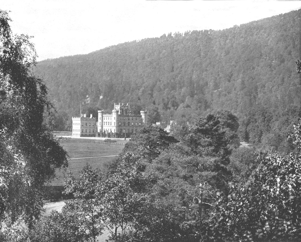 Taymouth kastély, Perthshire, Skócia, 1894. alkotó: Unbekannt