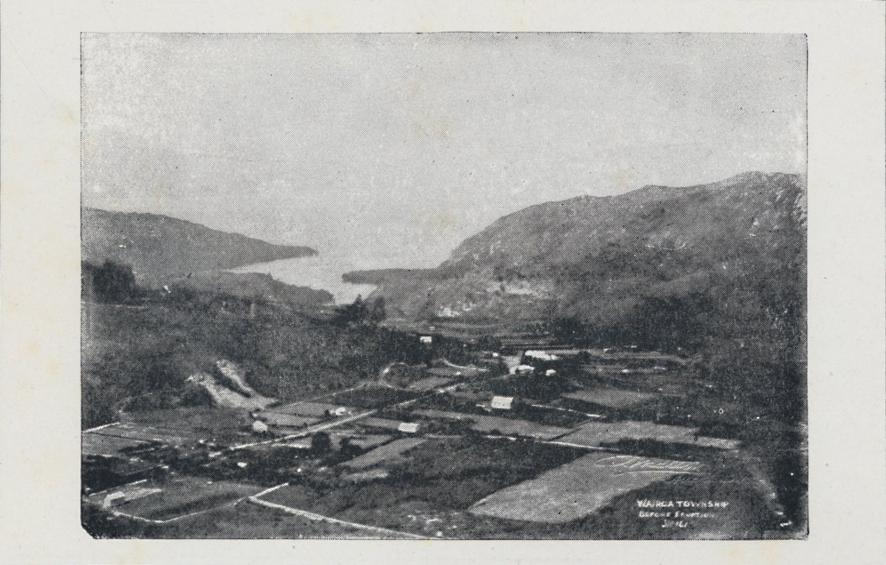 Te Wairoa Tarawera kitörése előtt, 1923. alkotó: Unbekannt