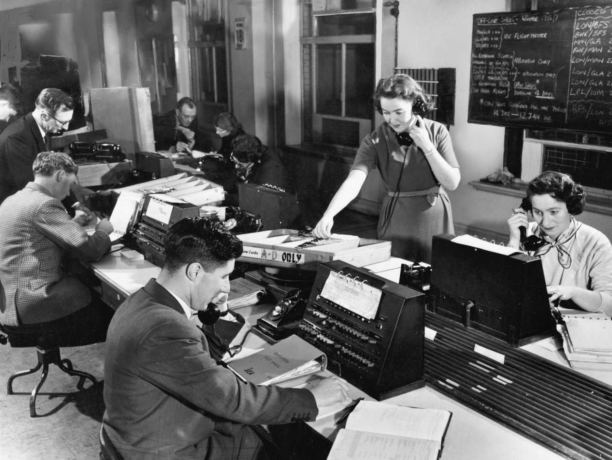 Telefonközpont, 1956 alkotó: Unbekannt